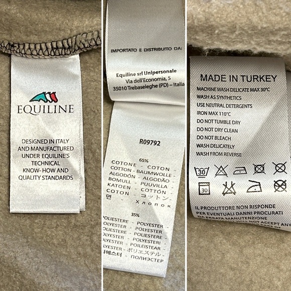 Equiline NILVIAN WOMEN’S ZIP HOODIE WITH WINTER PRINT size XXL - Picture 10 of 16